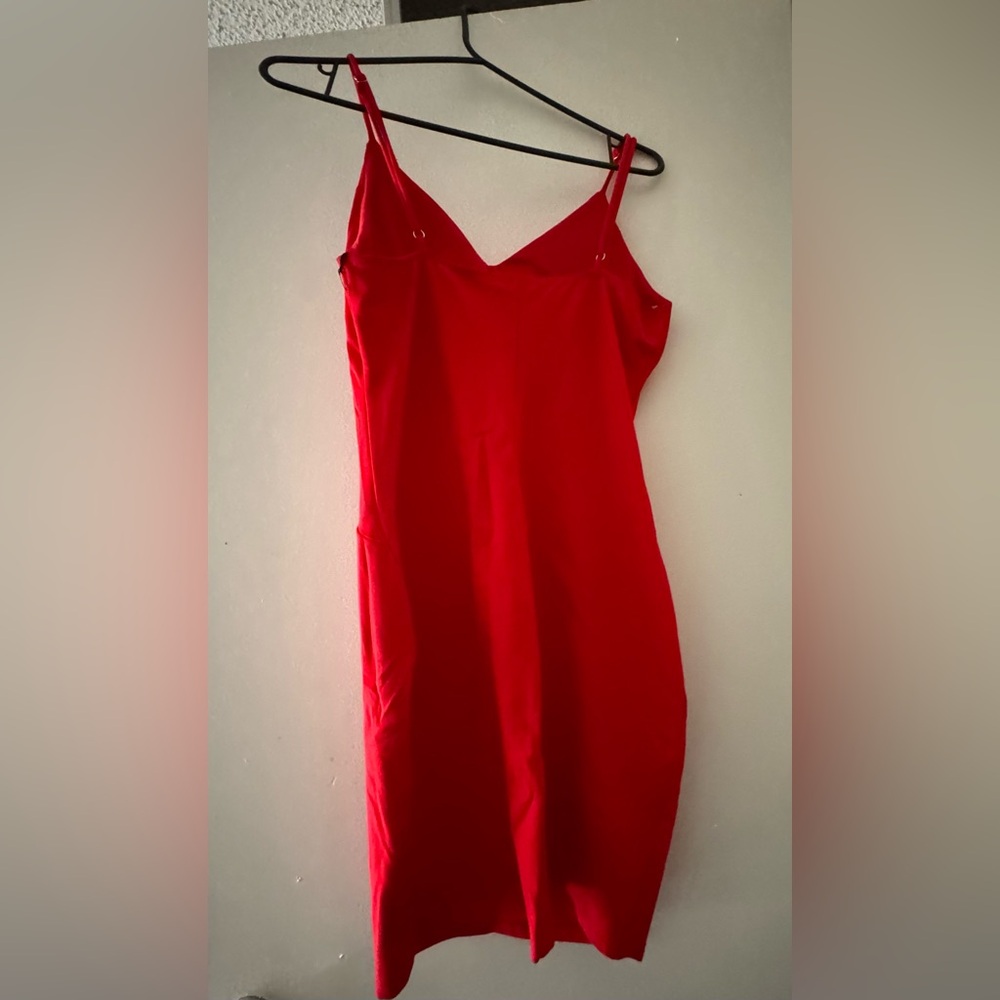 Red dress